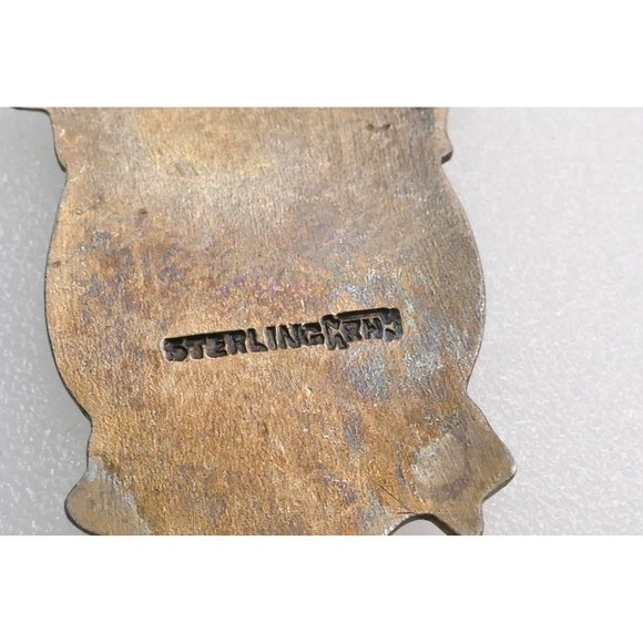 Rare Signed Richard Hemsley Watch Fob Sterling Silver & Enamel Ontario Canada - Picture 16 of 16